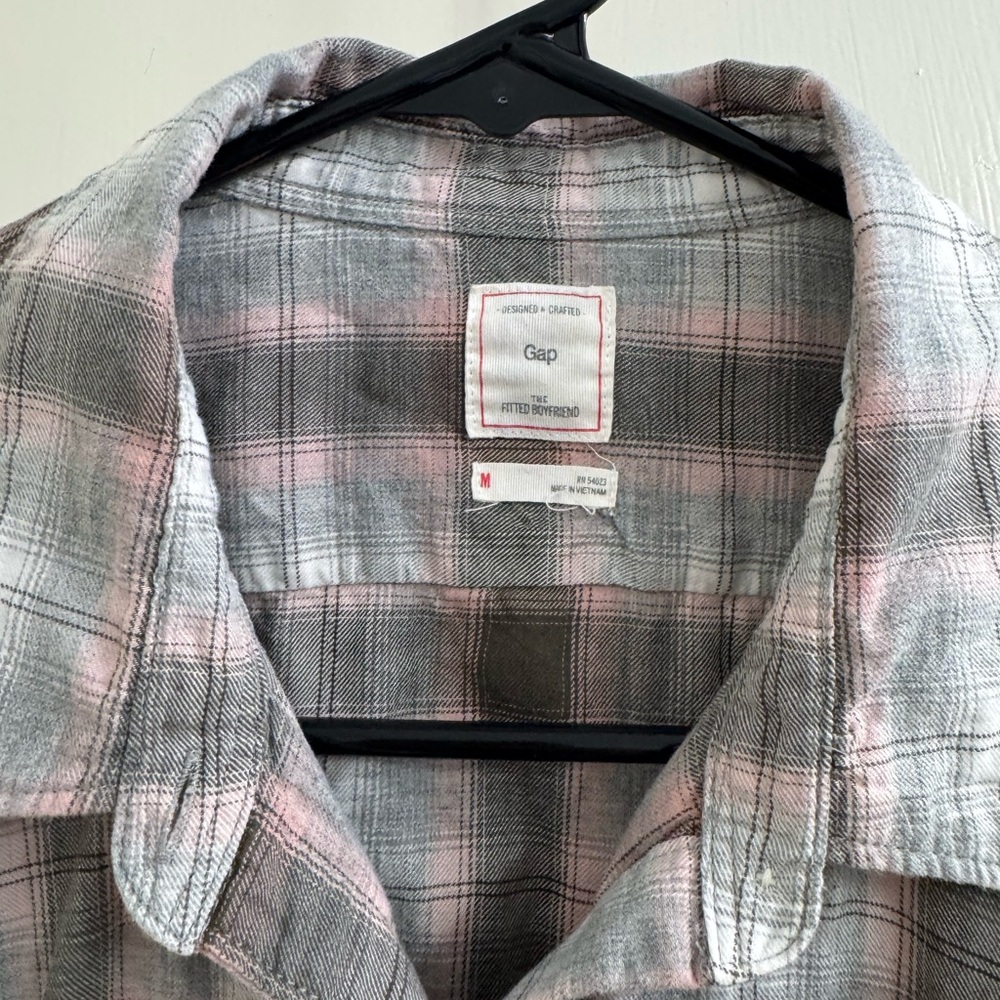 Gap Plaid Button Down - image 2